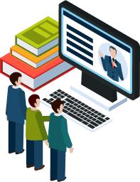 Illustration for stock market training courses